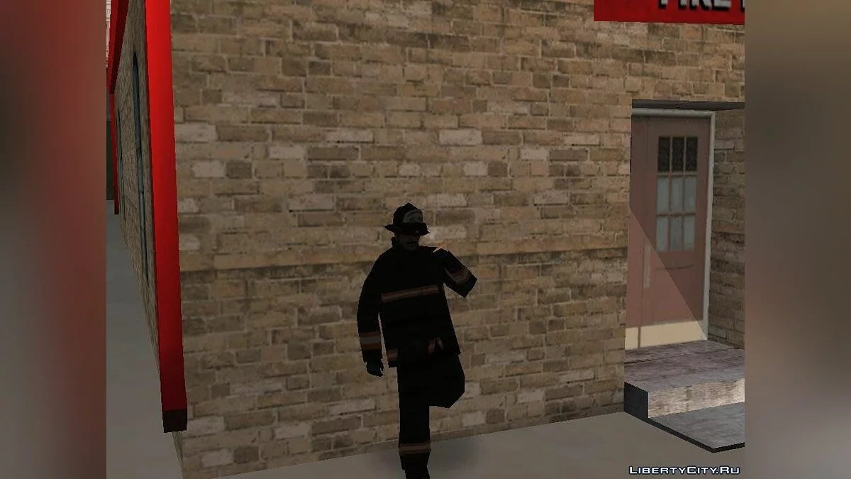 旧金山逼真的消防站 / GTA San Andreas
