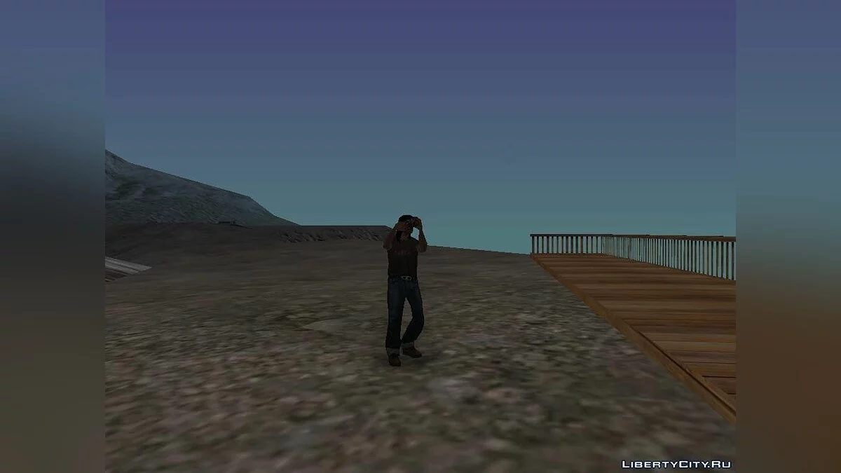 Tourists on the Mountain (Taking Photos) / GTA San Andreas