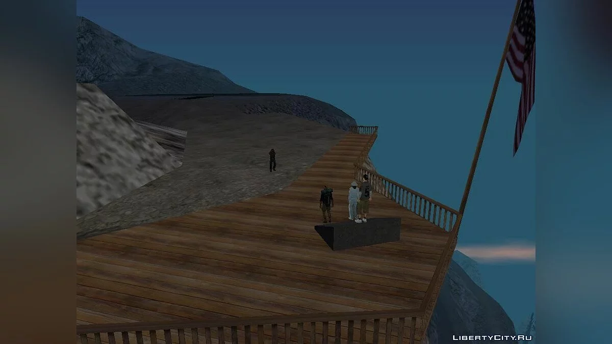 Tourists on the Mountain (Taking Photos) / GTA San Andreas