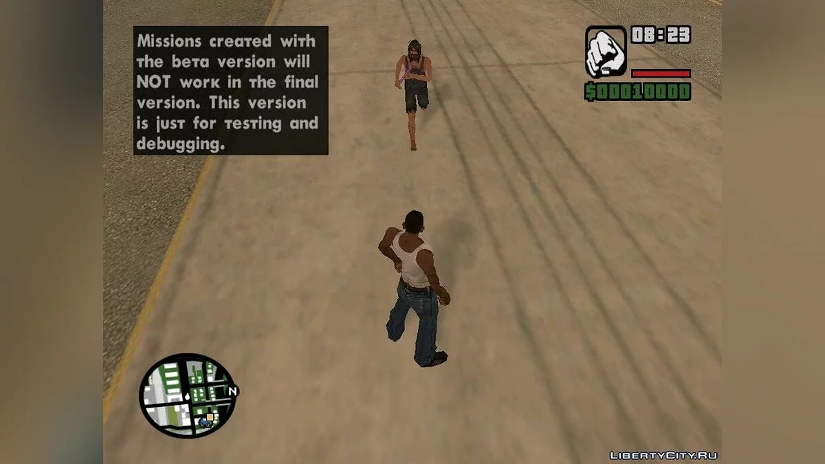 Неадекватний персонаж / GTA San Andreas