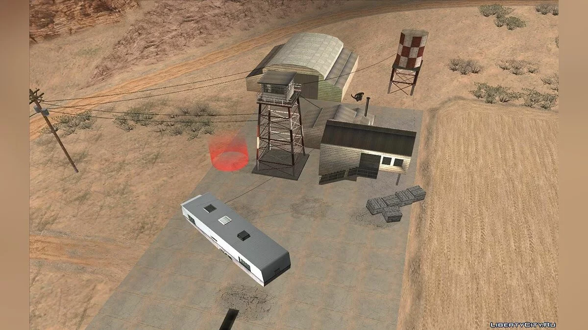 Course de Drag dans le Désert / GTA San Andreas