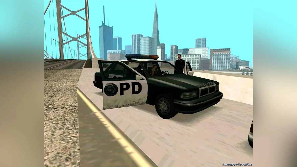ДТП на мосту Гарвер / GTA San Andreas