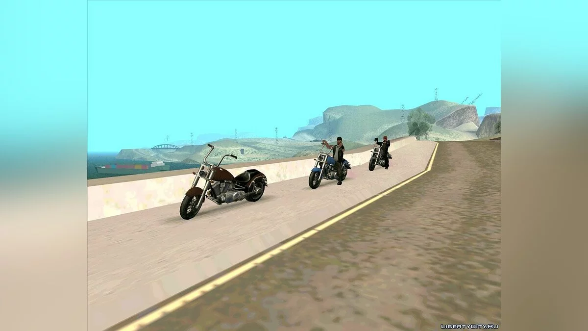 Accident on the Garver Bridge / GTA San Andreas