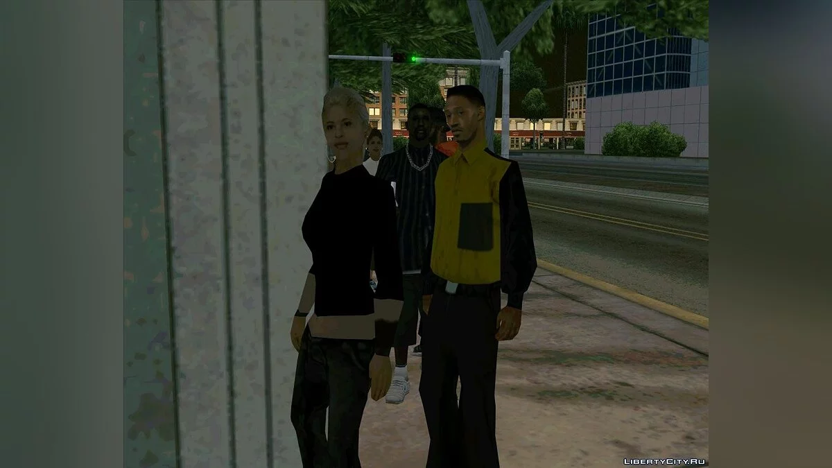Queue Outside the Cinema / GTA San Andreas