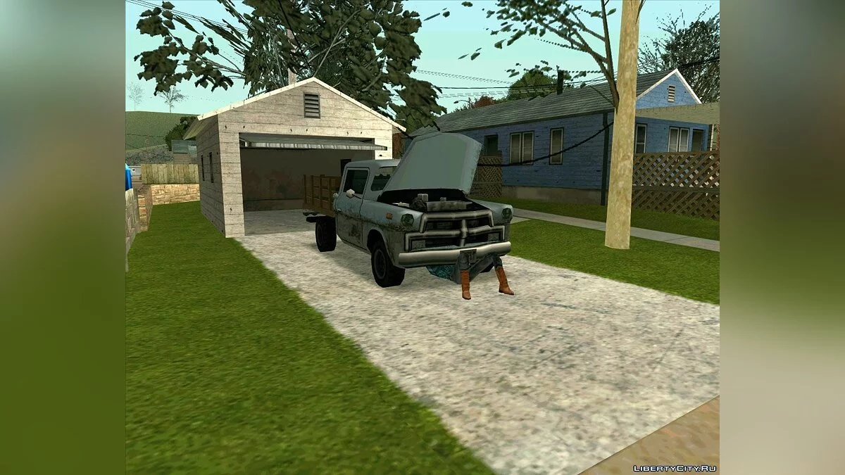 Оживлений Енджел Пайн v3 / GTA San Andreas