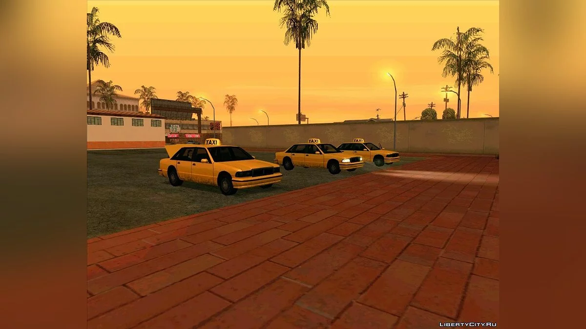 Оживлённый железнодорожный вокзал в Лос Сантосе / GTA San Andreas