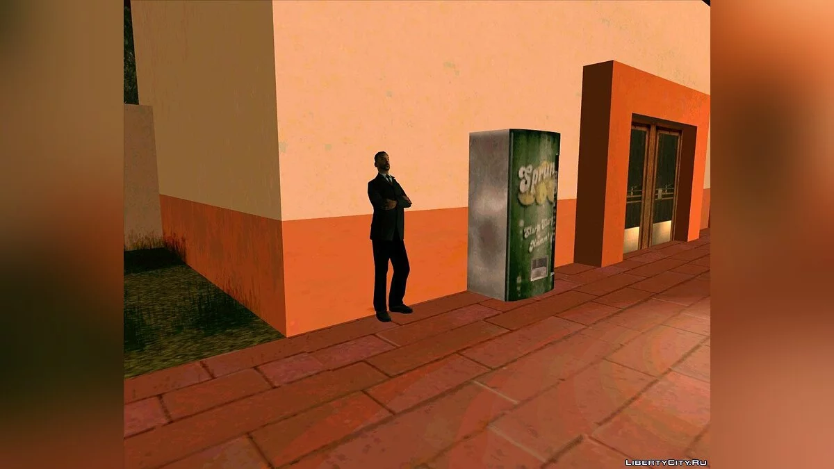 Оживлённый железнодорожный вокзал в Лос Сантосе / GTA San Andreas