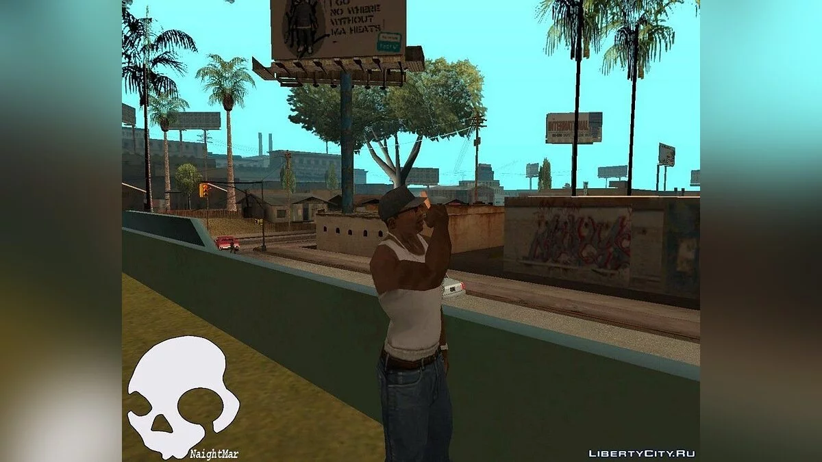Smoking / GTA San Andreas