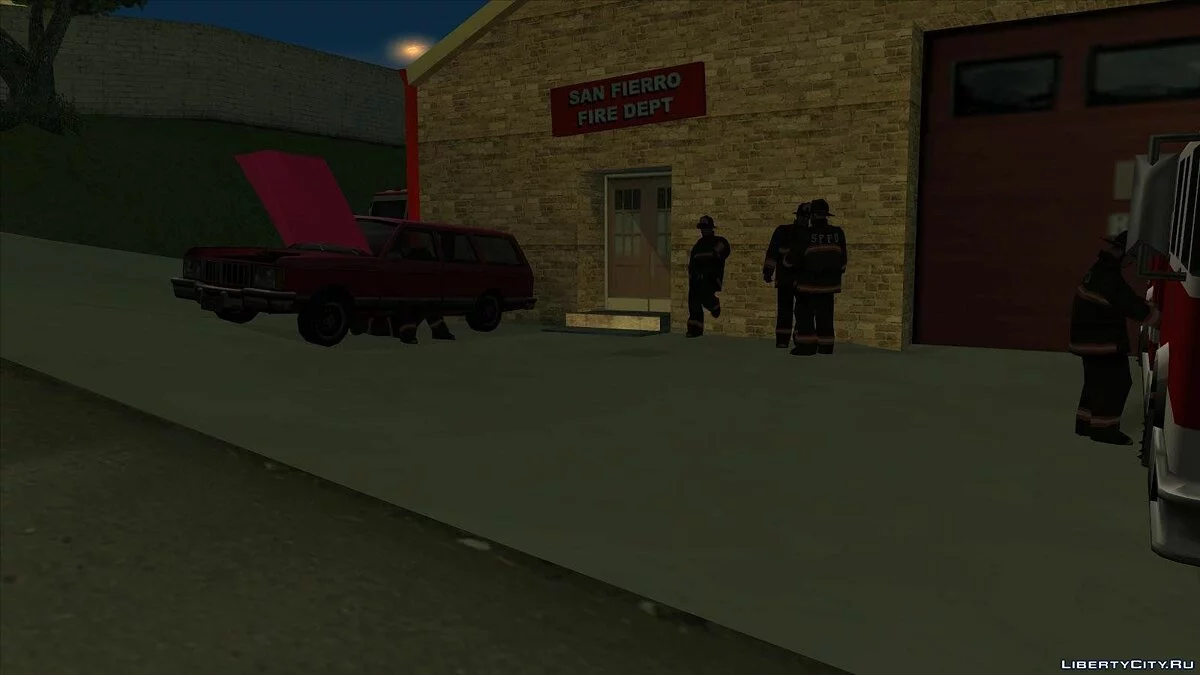 Оновлення пожежної частини в Сан-Фіерро V 2.0 Фінальна / GTA San Andreas