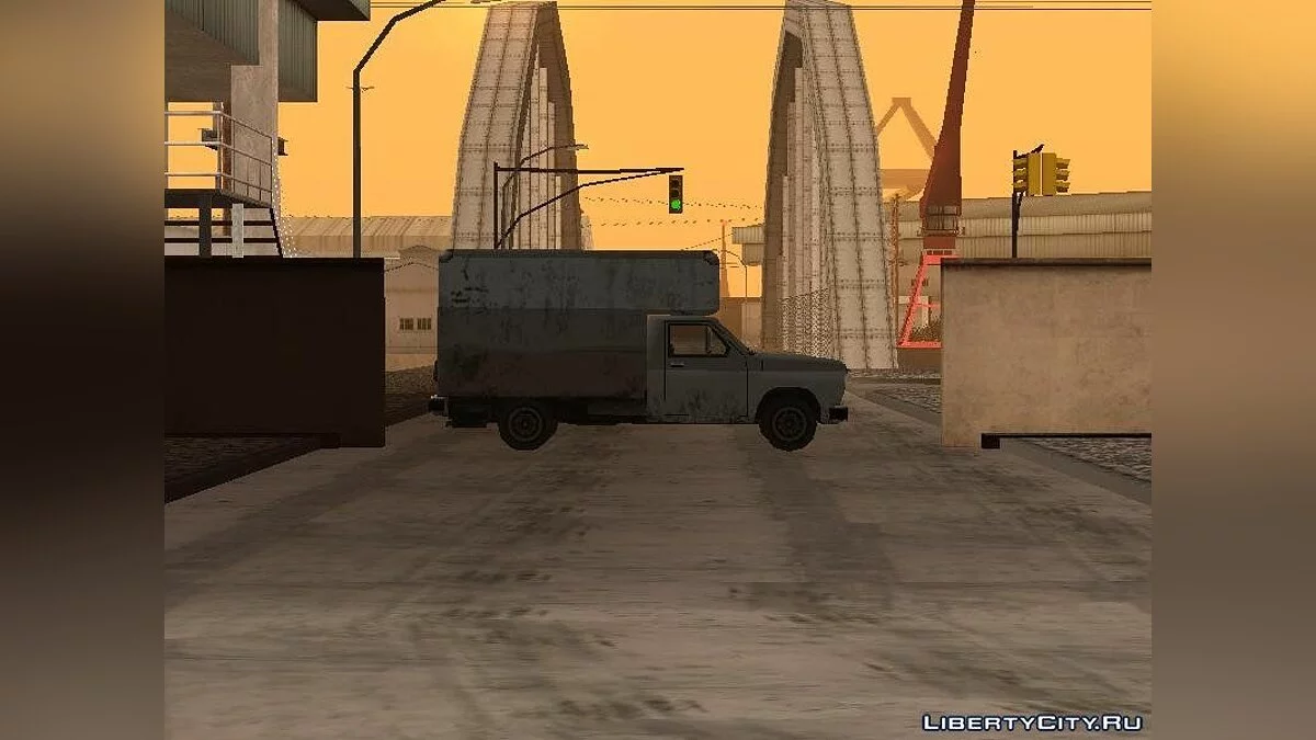 Revival of the Military Base in the Docks v3.0 / GTA San Andreas