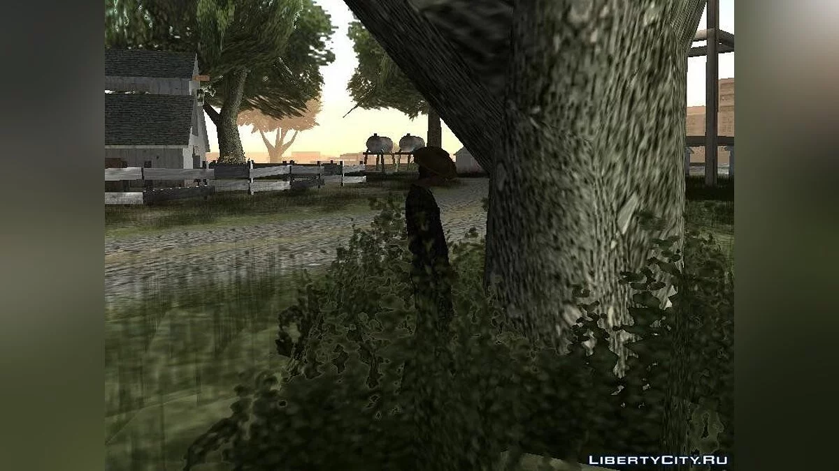 Оживлённая ферма в Red Country / GTA San Andreas