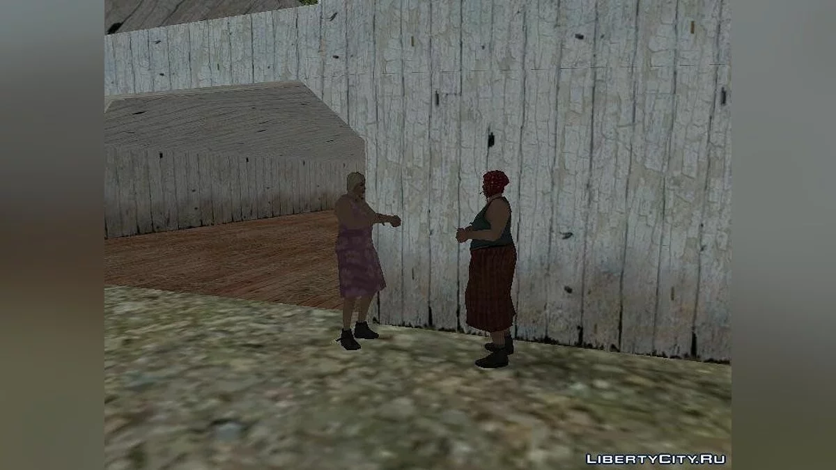 Оживлённая ферма в Red Country / GTA San Andreas