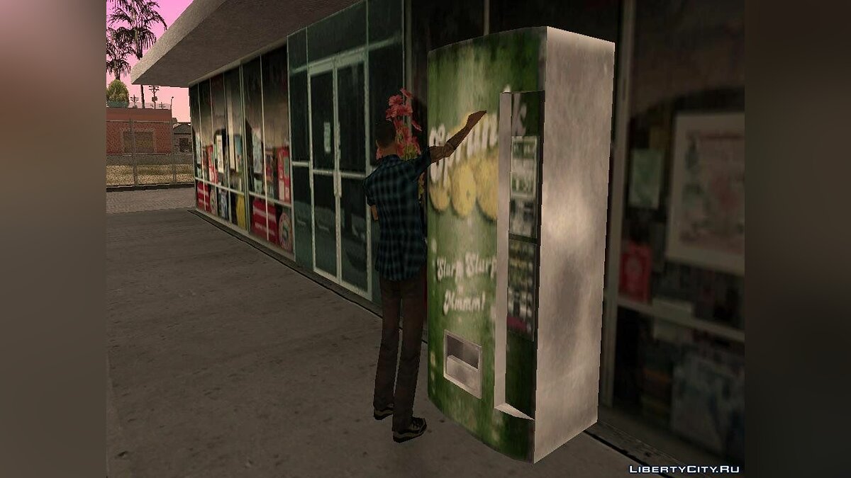 Download Busy gas station in Los Santos V 2.0 for GTA San Andreas