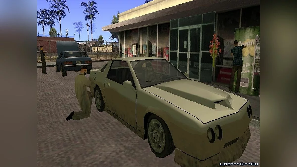 Анімована заправка в Лос Сантос V 2.0 / GTA San Andreas