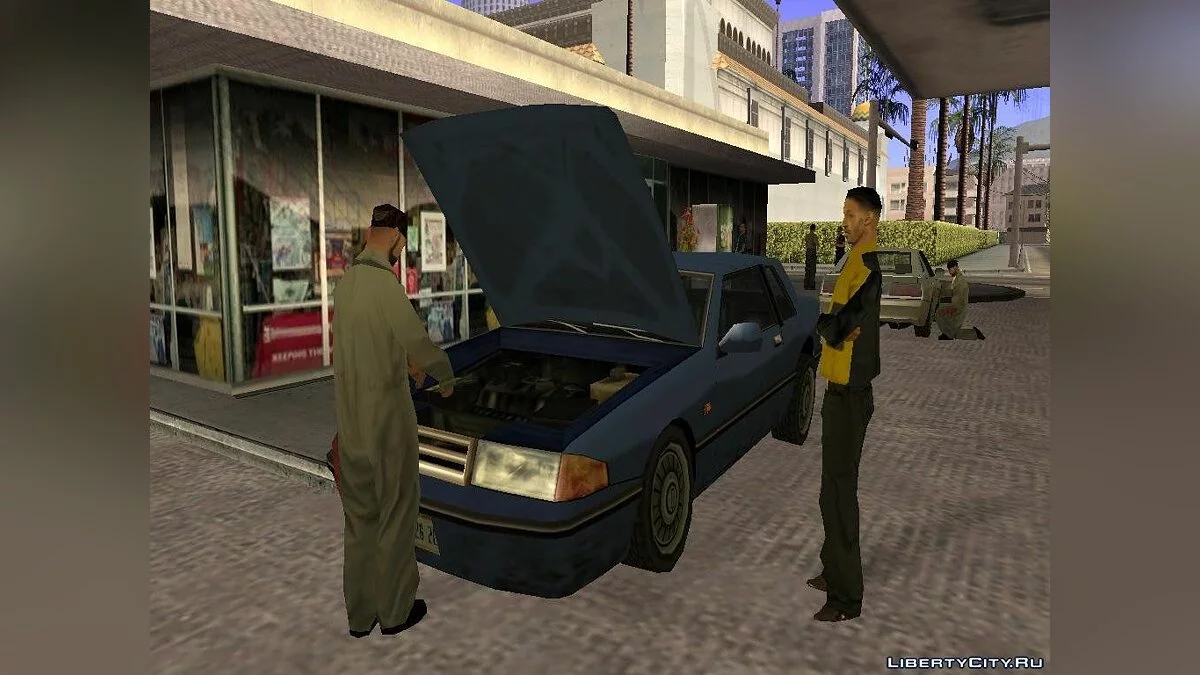 Анімована заправка в Лос Сантос V 2.0 / GTA San Andreas