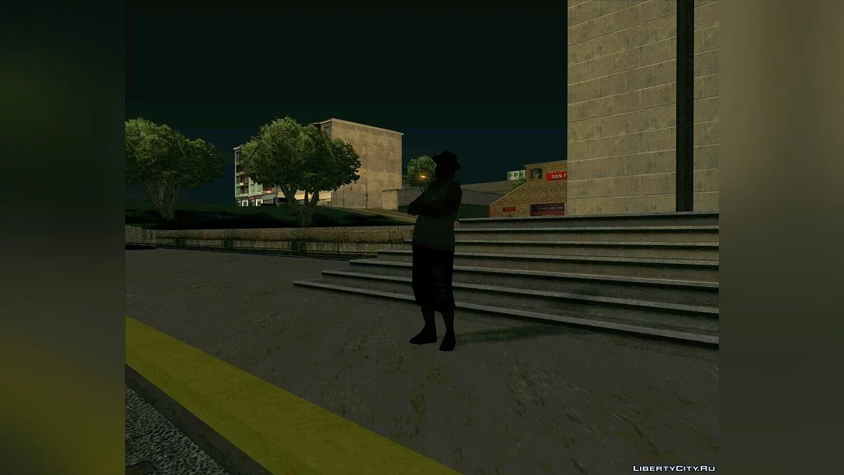 Оживлений залізничний вокзал у Сан Фіерро / GTA San Andreas
