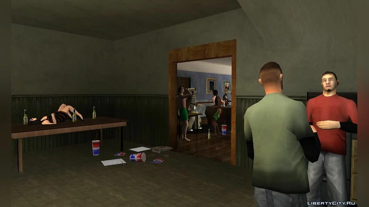 Проект Х в доме CJ / GTA San Andreas