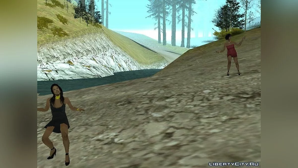 Вечеринка в лесу v.1.0 / GTA San Andreas