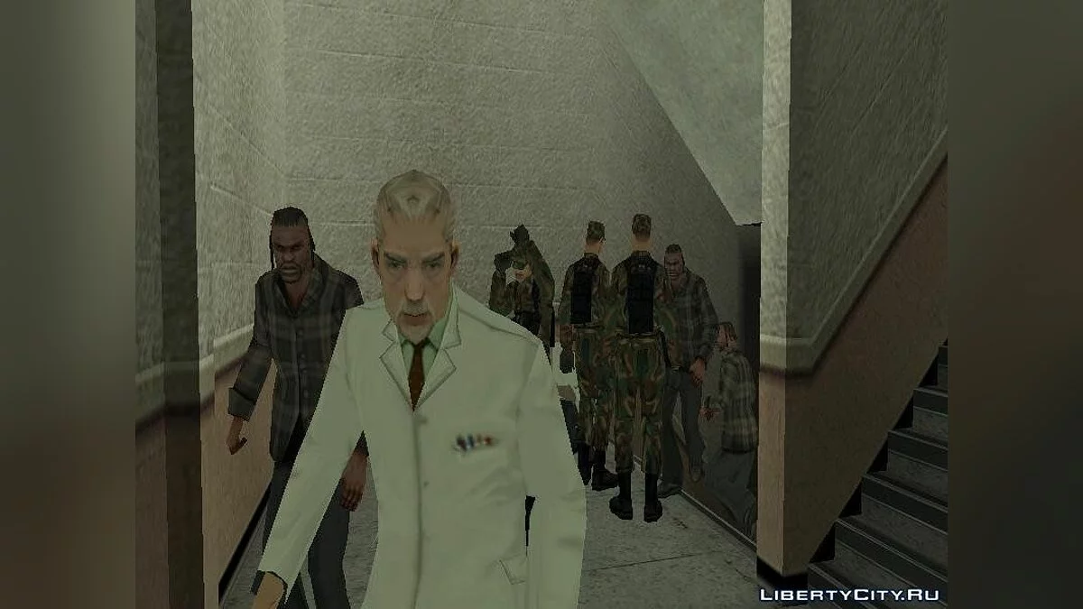 Eingang zum Zombotech-Gebäude (dritte Version) / GTA San Andreas