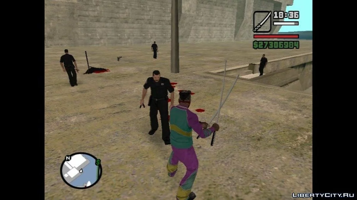 Обмежувач зірок розшуку / GTA San Andreas