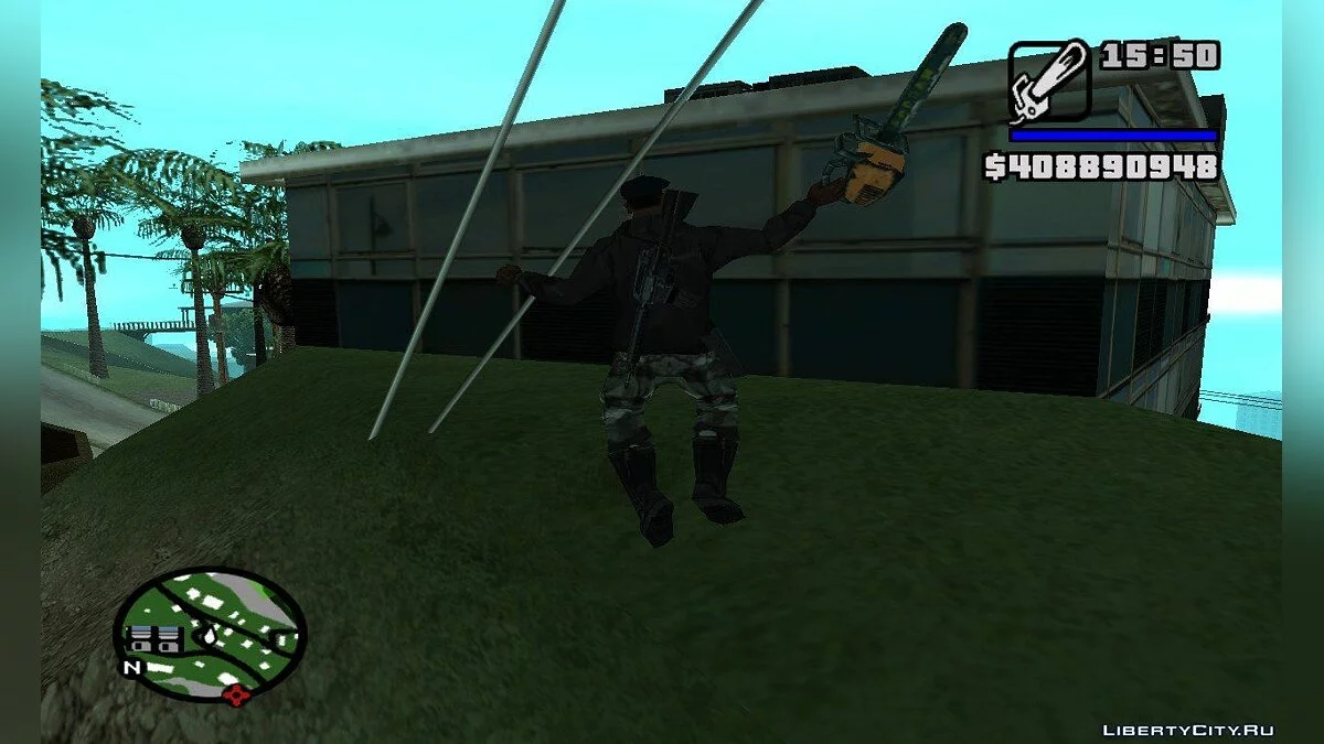 Кидання пилою / GTA San Andreas