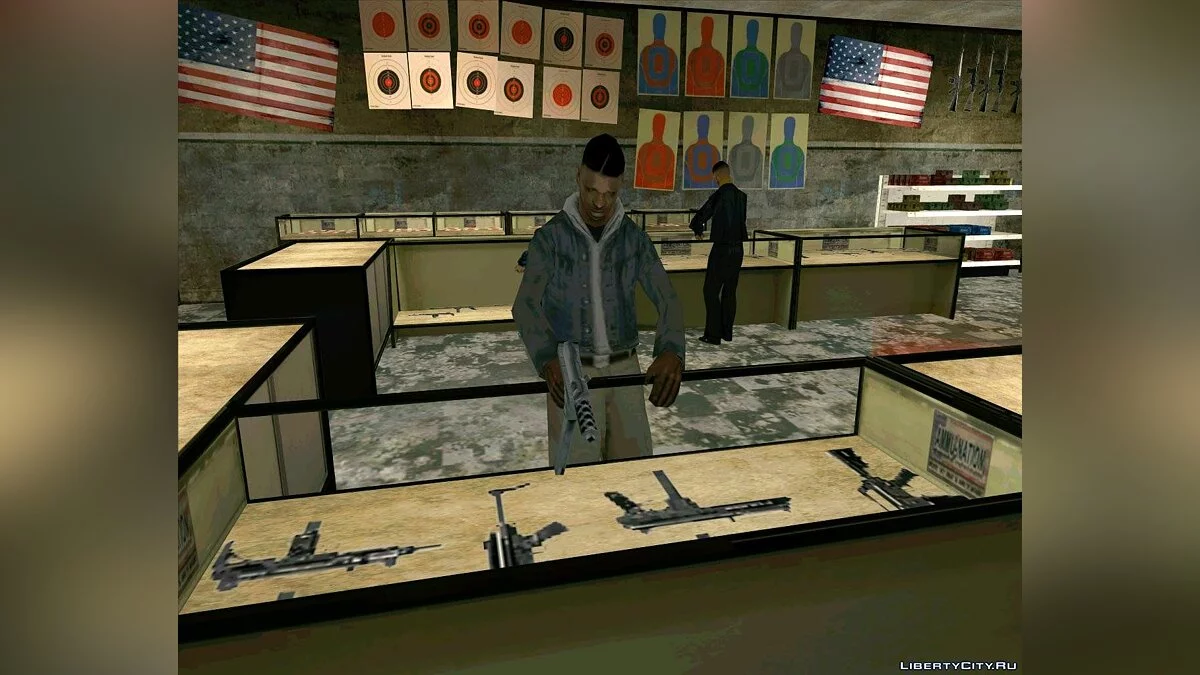 Lively Ammu-Nation Store in Willowfield / GTA San Andreas