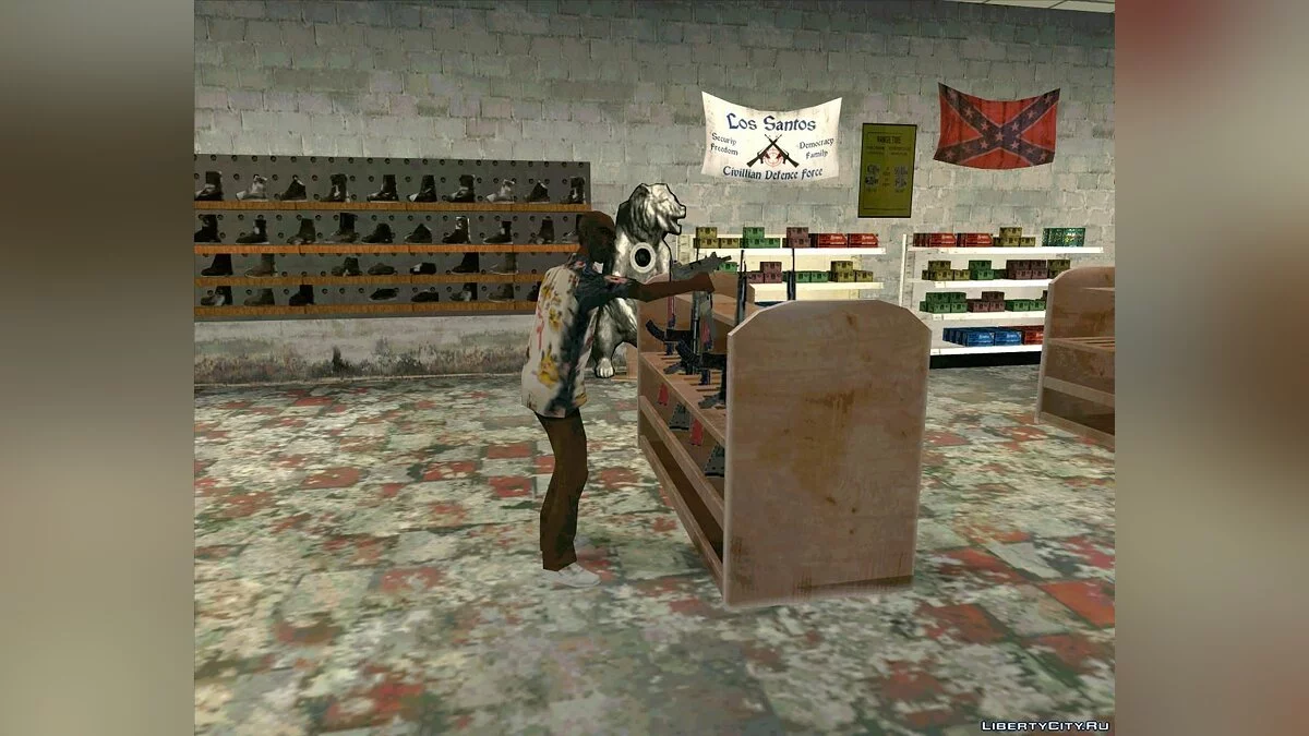 Lively Ammu-Nation Store v3 / GTA San Andreas