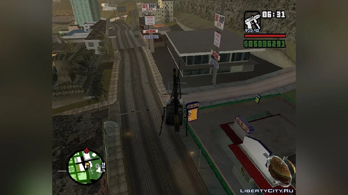 Пустой город / Empty City / GTA San Andreas
