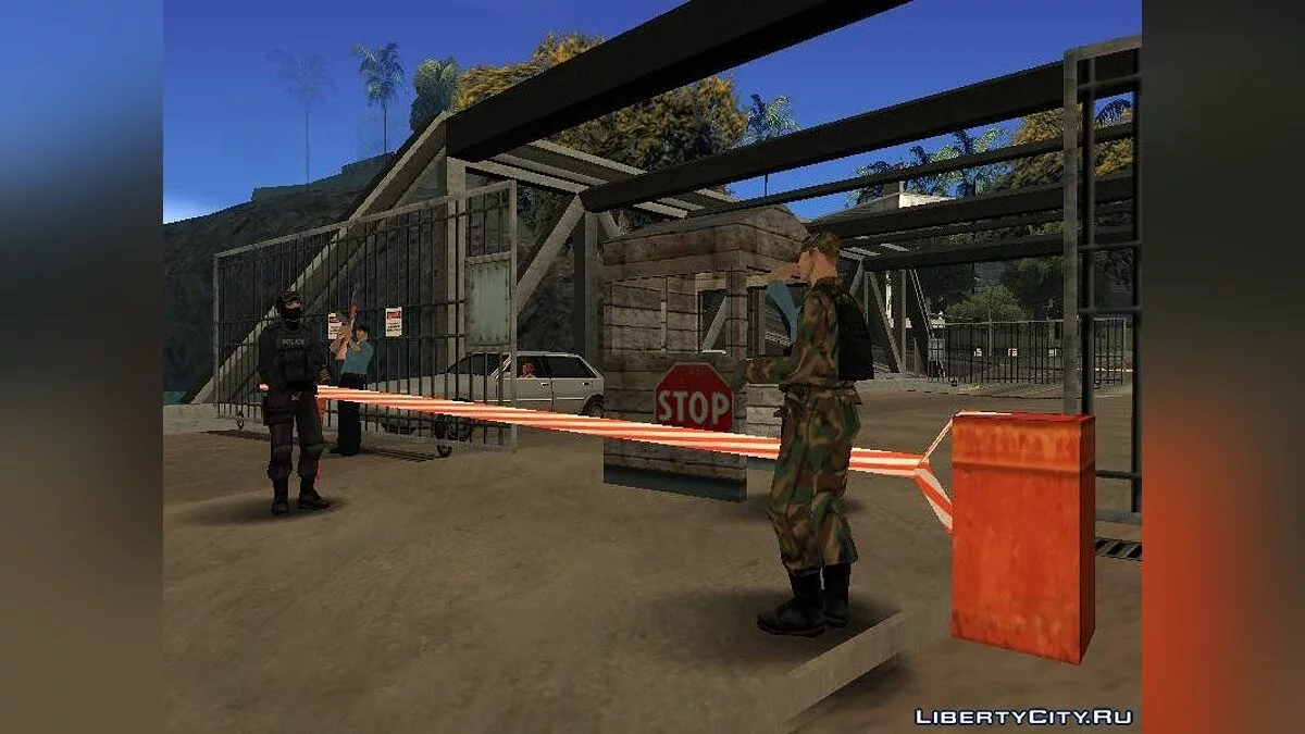 Робоча митниця v 1.1	виправлення / GTA San Andreas