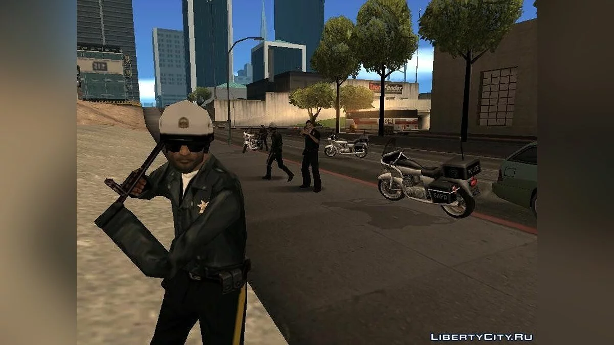 Система вооружения полицейских / GTA San Andreas