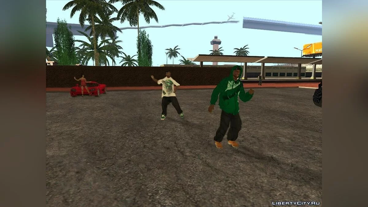 Fête près de la gare / GTA San Andreas