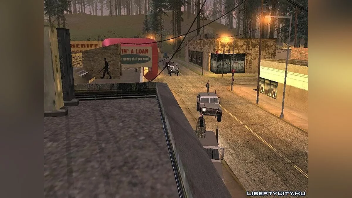 Військові VS CJ / GTA San Andreas