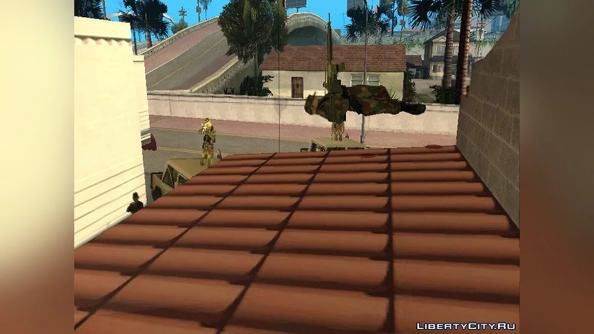 Військові VS CJ / GTA San Andreas