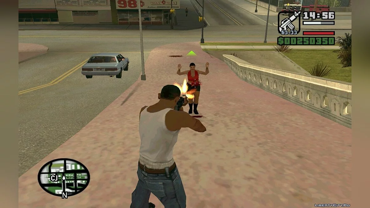 Зажигательные патроны / GTA San Andreas