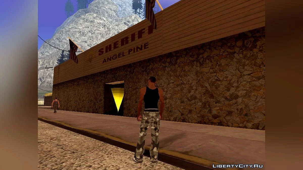 Angel Pine Police Departament interior / GTA San Andreas