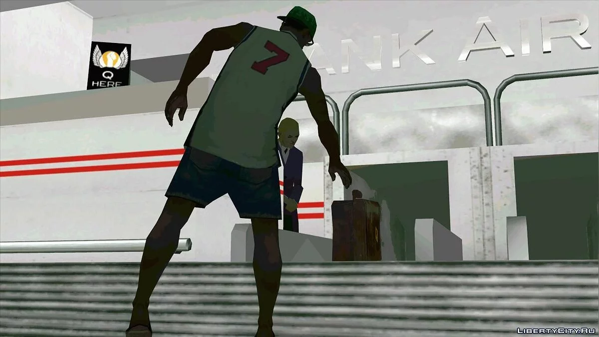 CJ у літньому вбранні (для конкурсу \"Гамазавр\") / GTA San Andreas