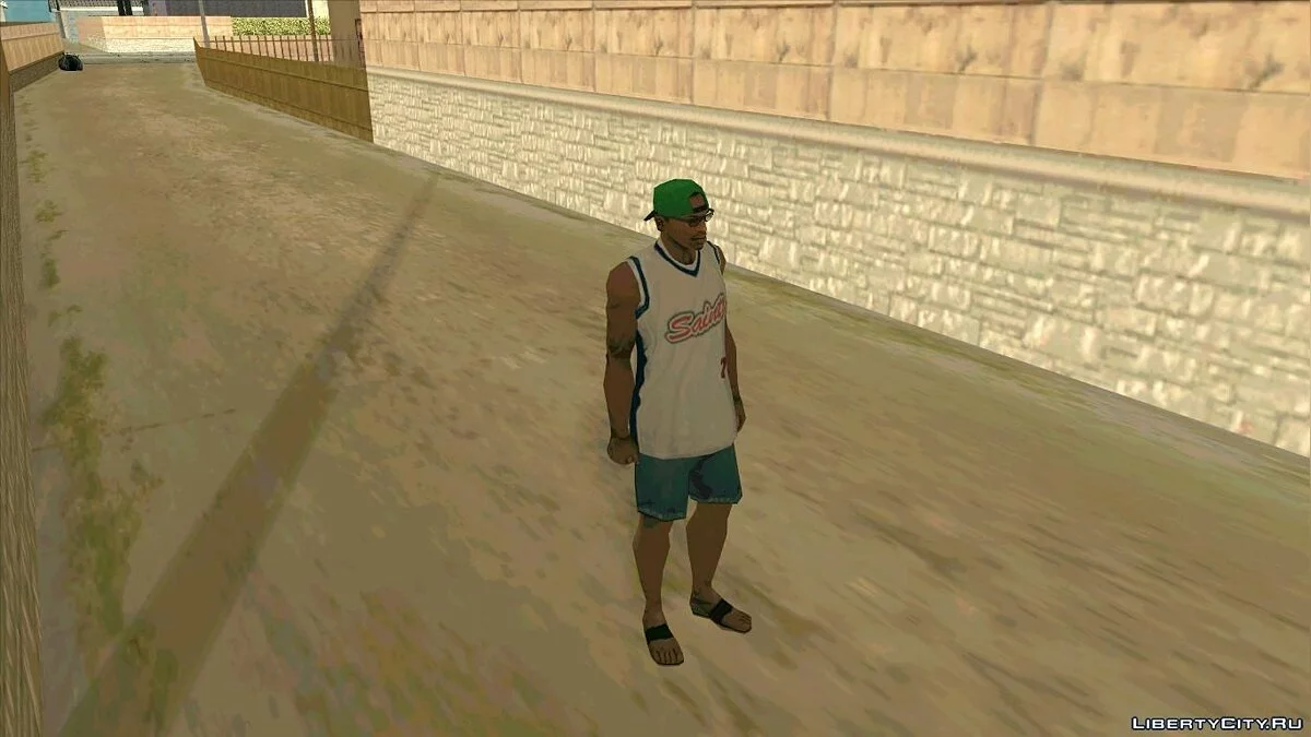 CJ у літньому вбранні (для конкурсу \"Гамазавр\") / GTA San Andreas