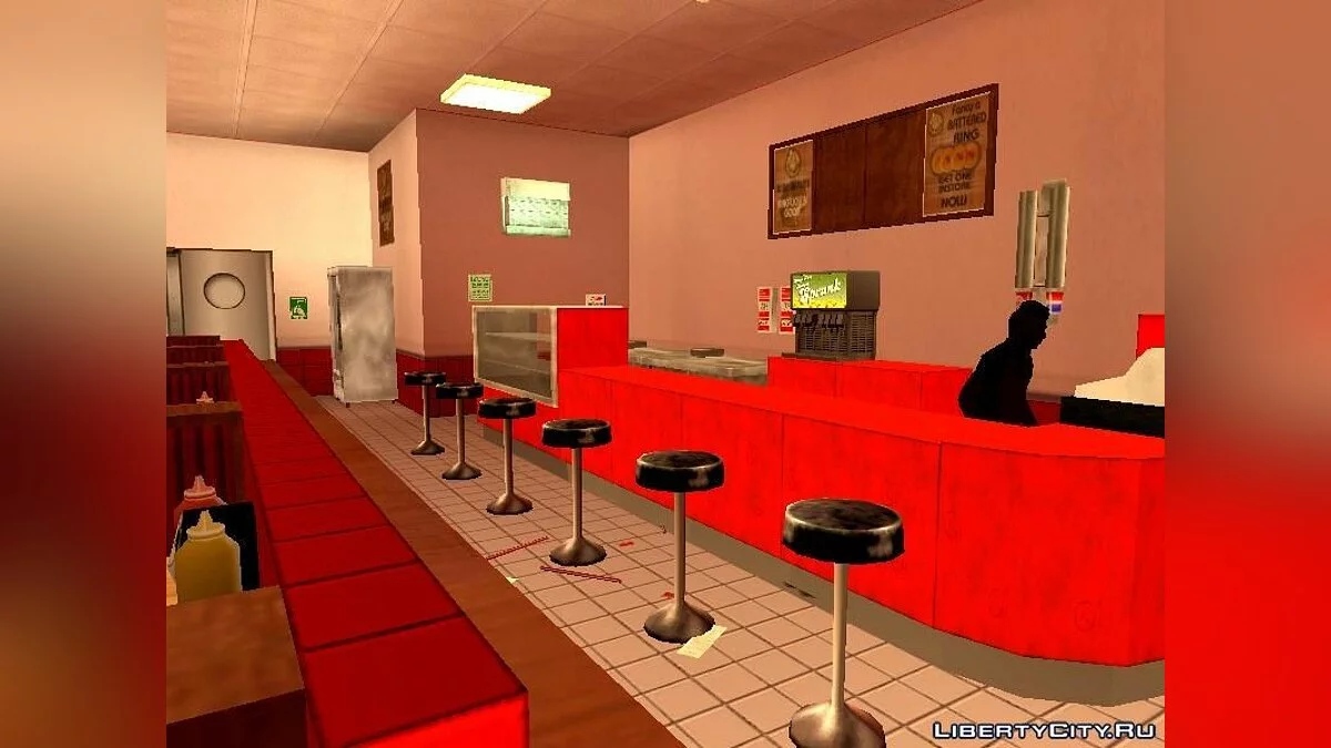 Operational Diner "Rusty Brouns" / GTA San Andreas