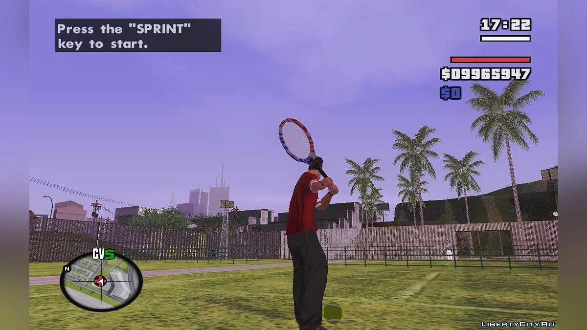 Теніс у Сан Андреас / GTA San Andreas