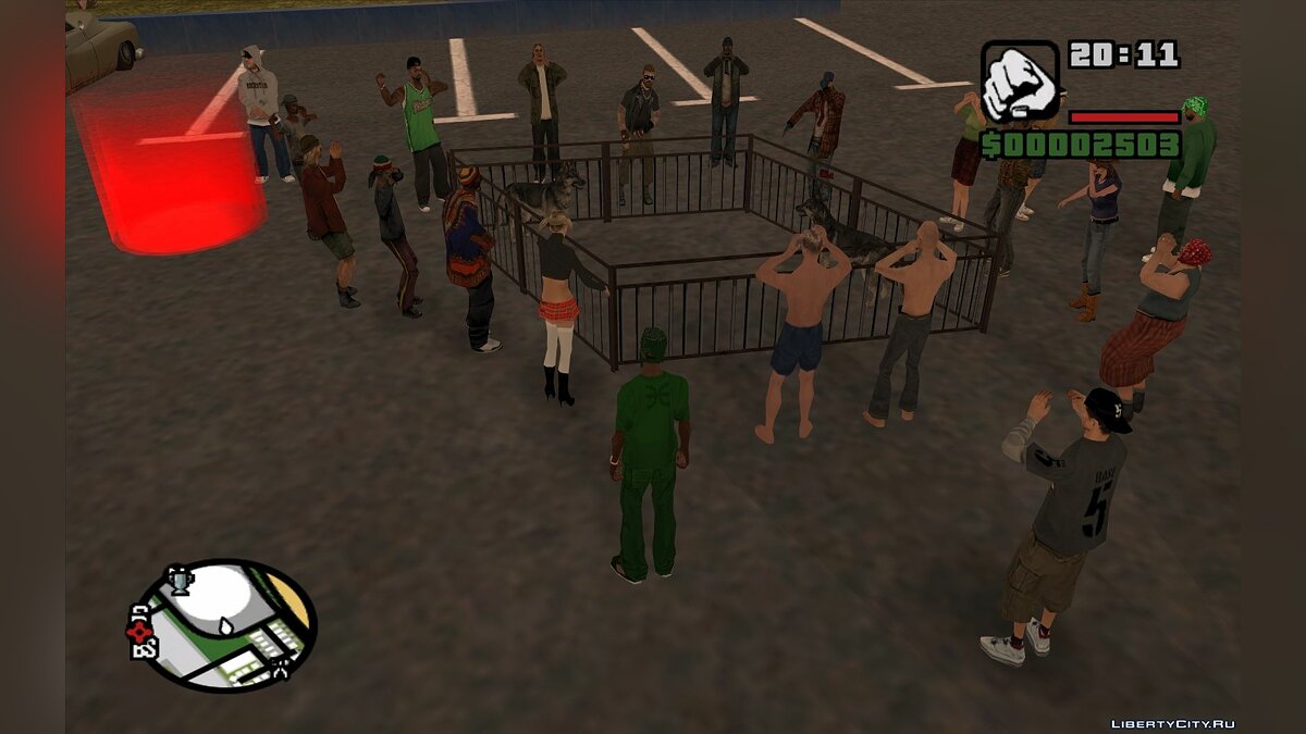 Download dog fighting for GTA San Andreas