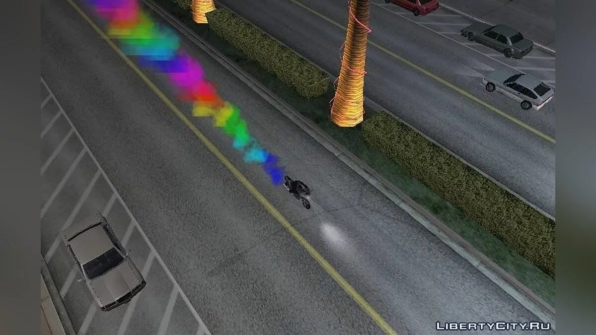 Дим на мотоциклі / GTA San Andreas