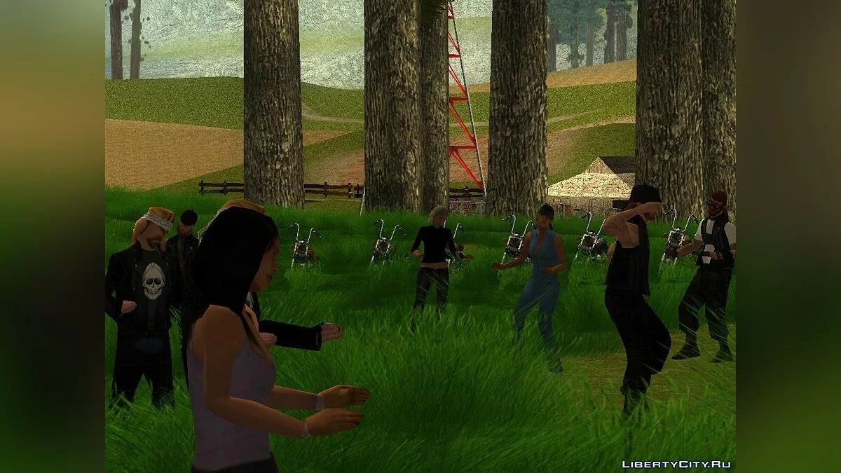 Fête de motards 1.0 / GTA San Andreas
