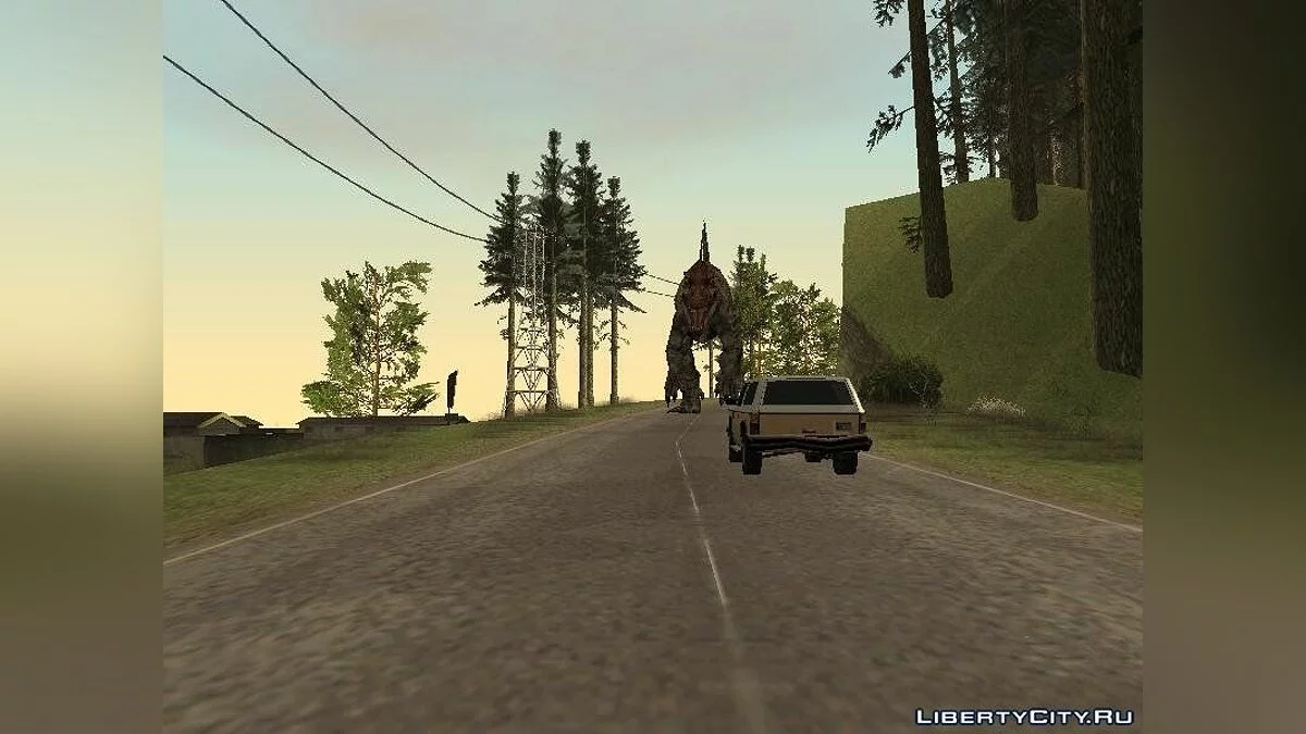 Атака динозаврів / GTA San Andreas
