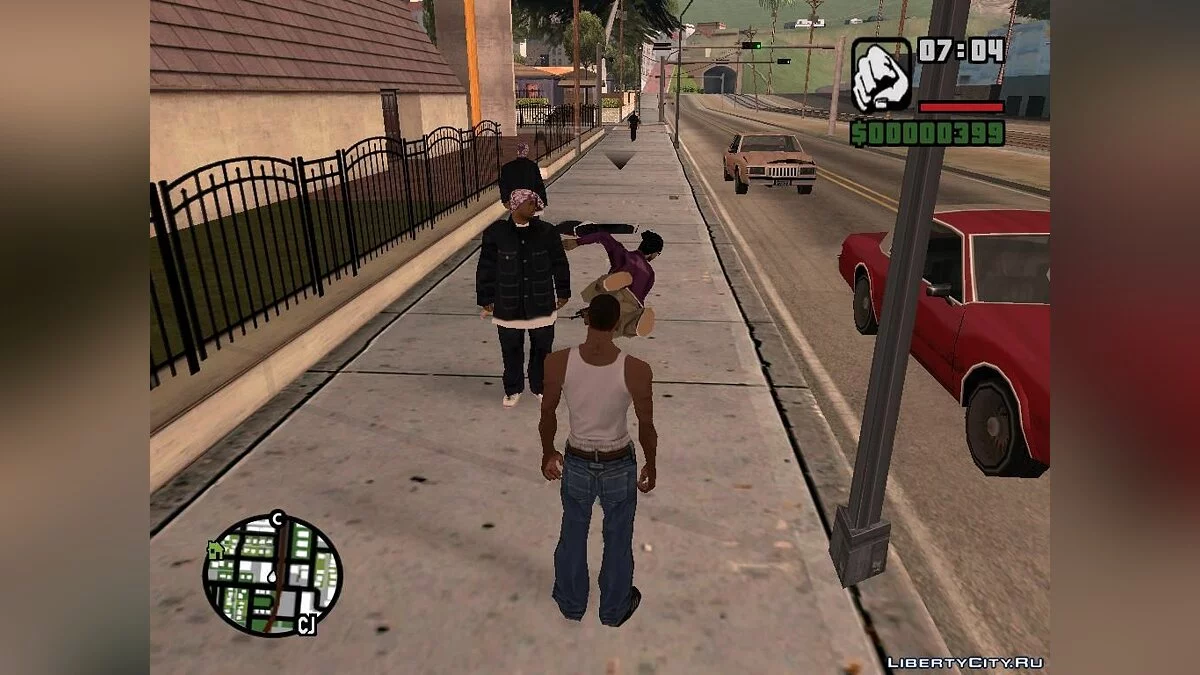 Foxman (CLEO) v2.0 / GTA San Andreas