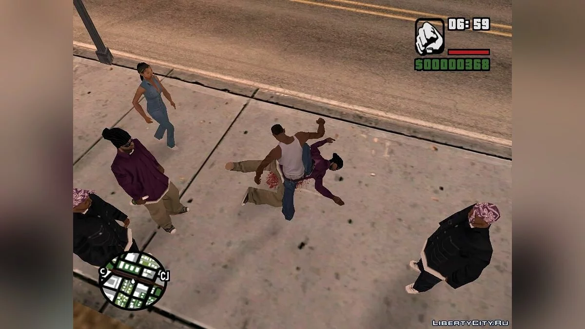 Fléchettes empoisonnées / GTA San Andreas