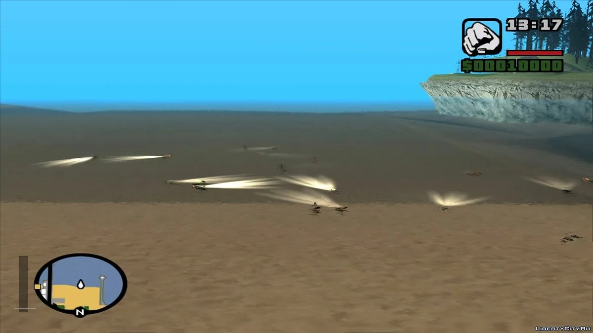 人们在所有海滩游泳 / GTA San Andreas