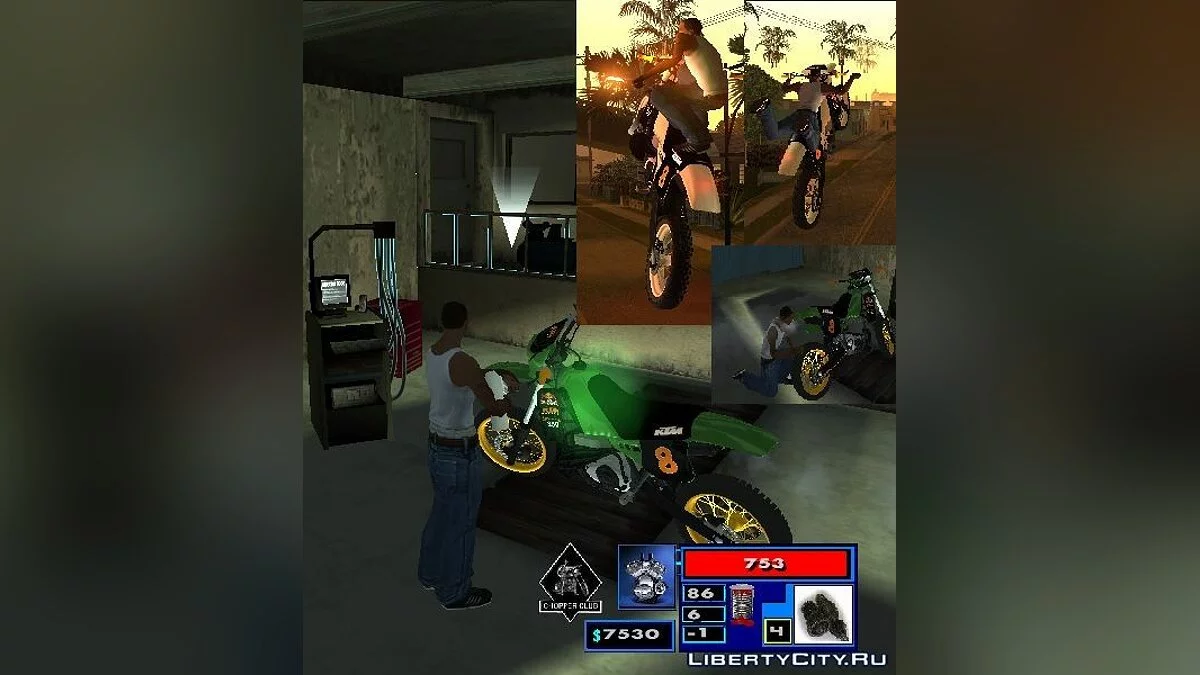 Garage de Moto / GTA San Andreas