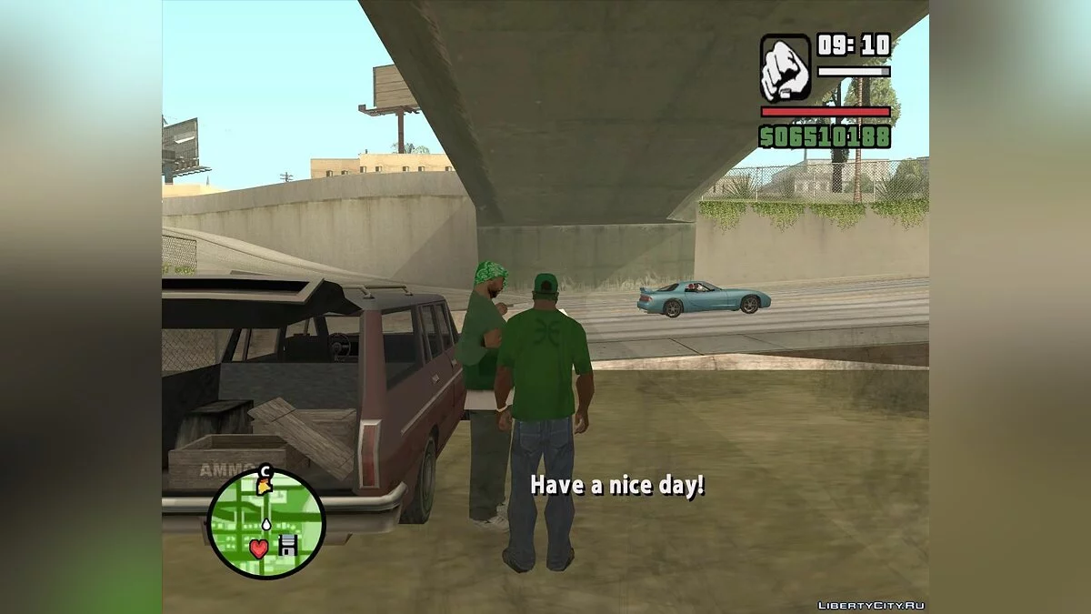 Weapon Seller on Grove Street v2 / GTA San Andreas