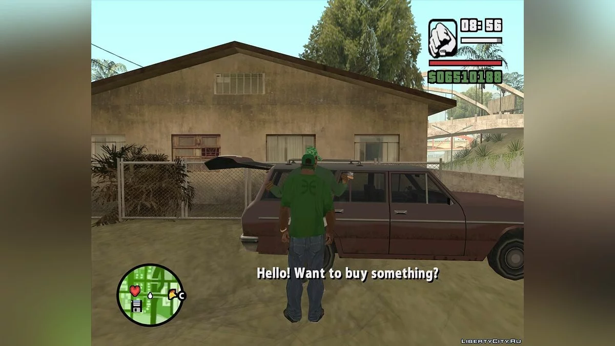 Weapon Seller on Grove Street v2 / GTA San Andreas