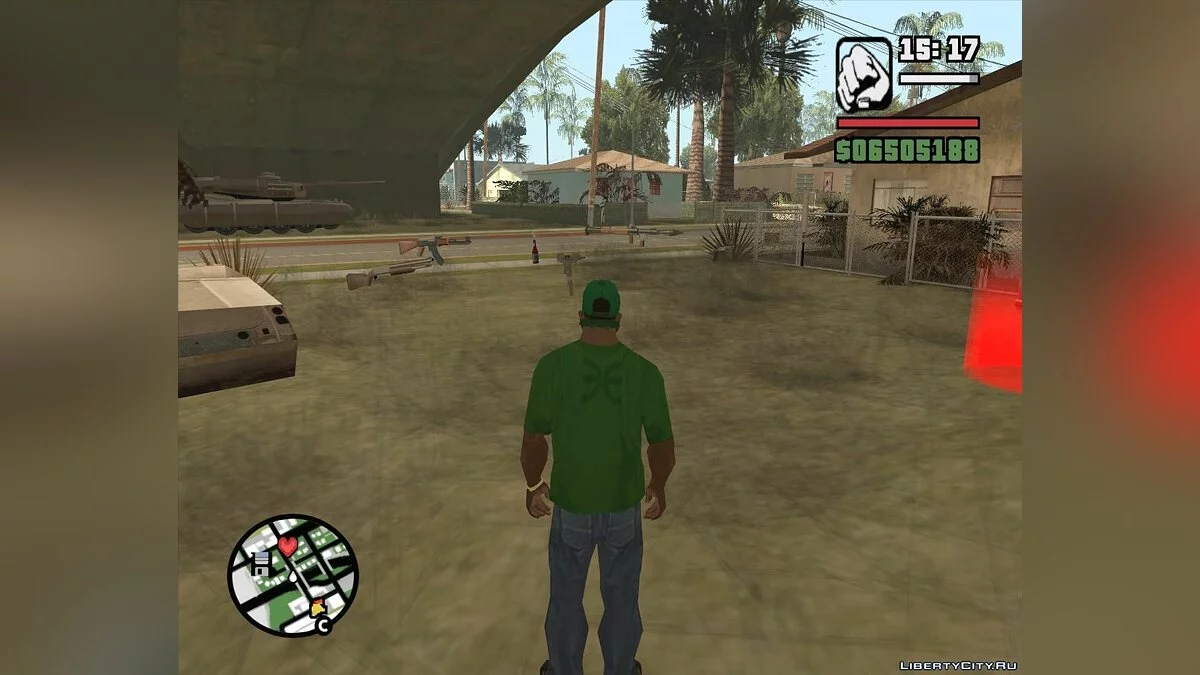 Vendedor de armas en Grove Street / GTA San Andreas